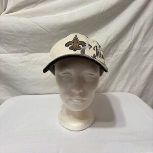 New Orleans Saints Super Bowl XLIV championship hat.